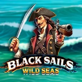 Black Sails Wild Seas online game logo by Infinity Dragon Studios on 711scasino.nl
