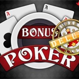 Bonus Poker Deluxe - 3 Hands slot visual from RTG (Reel Time Gaming) available on 711scasino.nl