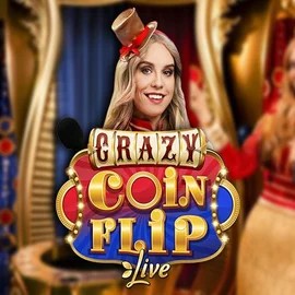 Crazy Coin Flip slot icon by Evolution, available at 711 Casino