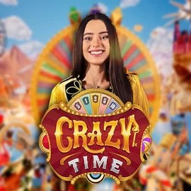 Play the Crazy Time slot by Evolution on 711 Casino