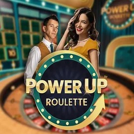 Official Live Casino logo: PowerUP Roulette by Pragmatic Play at 711 Casino