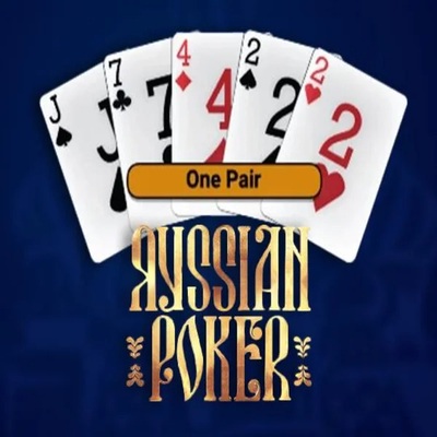 Russian Poker by OneTouch Games, showcased at 711scasino.nl – game logo